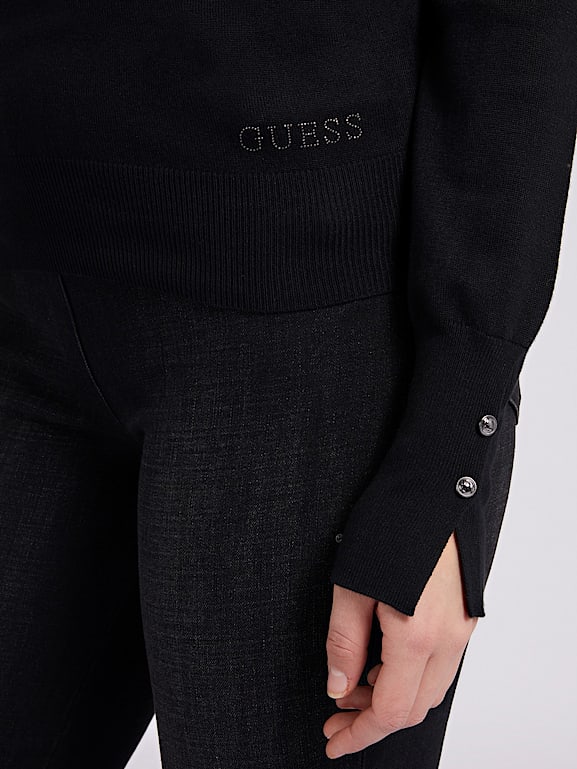 Guess top black jumper