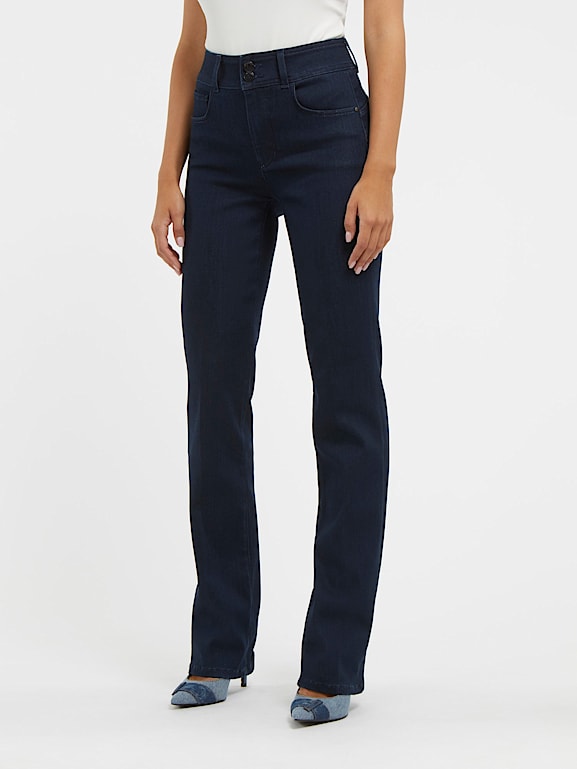 Jean guess femme taille haute hot sale