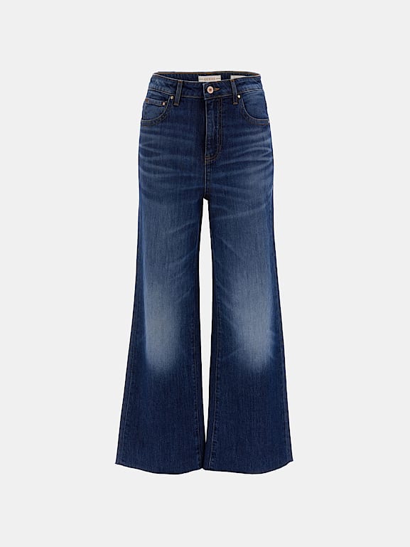 Jean guess femme taille haute best sale