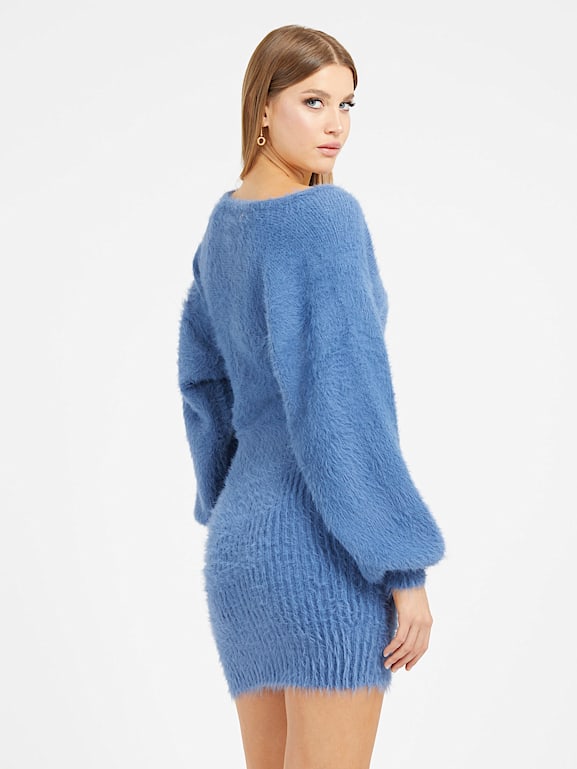 Guess fuzzy cheap sweater