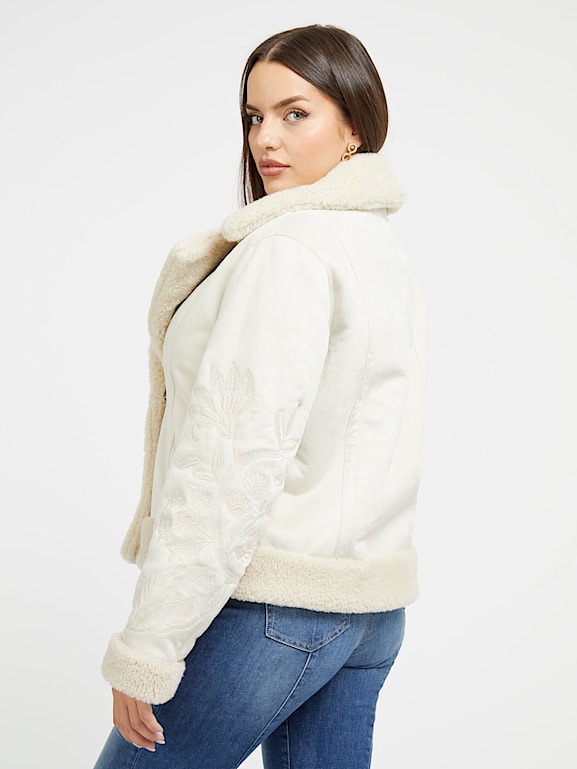 GUESS® Faux sherpa jacket Women