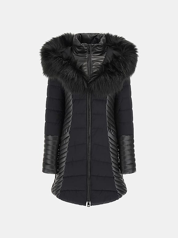 GUESS Piumino lungo vestibilit slim Donna