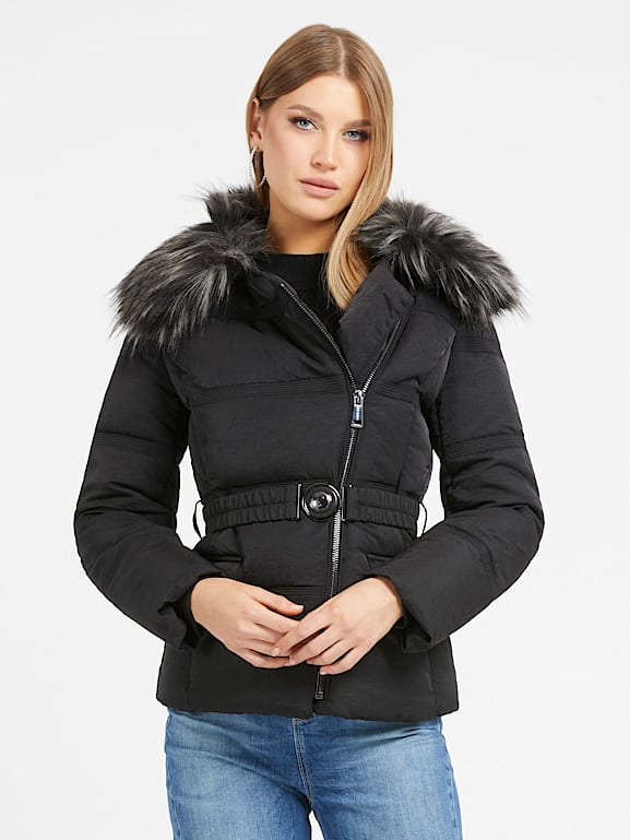 GUESS Piumino con cintura