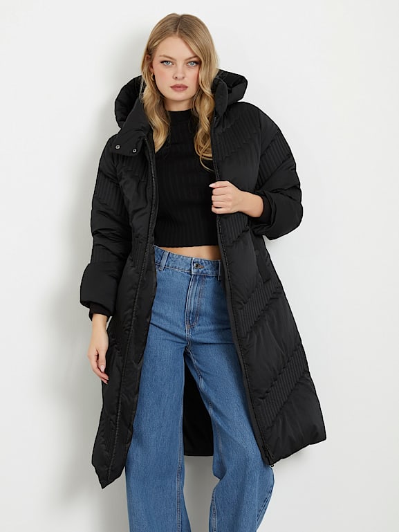 Doudoune longue plume femme hotsell