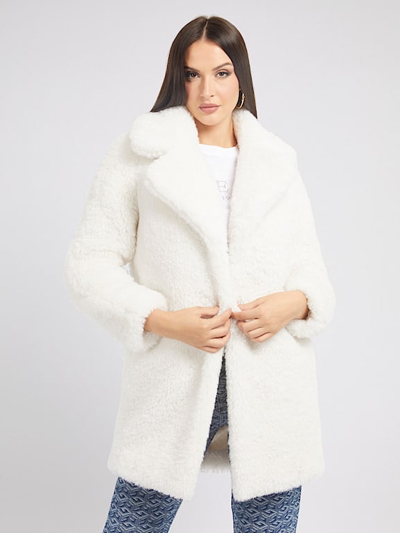 Manteau guess femme fourrure clearance