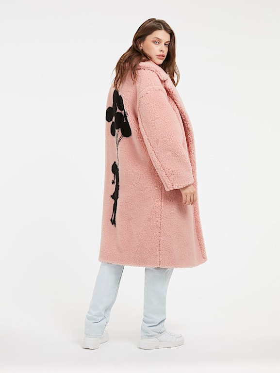 Manteau fausse fourrure guess clearance