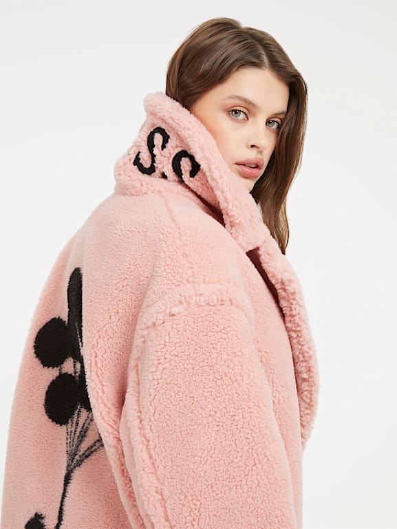 Manteau fausse clearance fourrure guess
