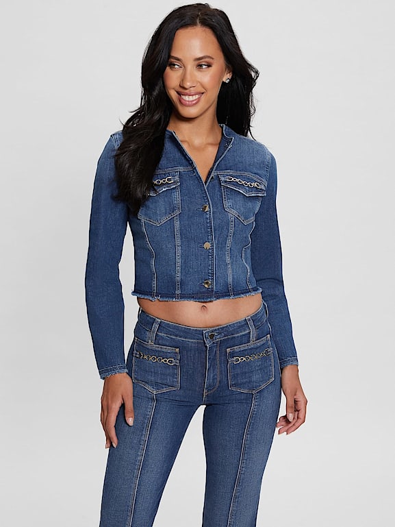 Giacca di jeans guess deals