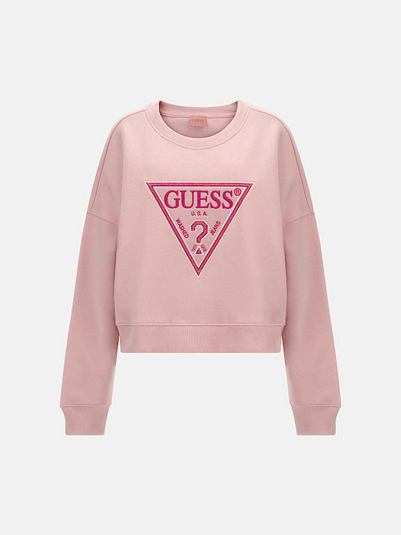 GUESS Triangle logo sweatshirt Women