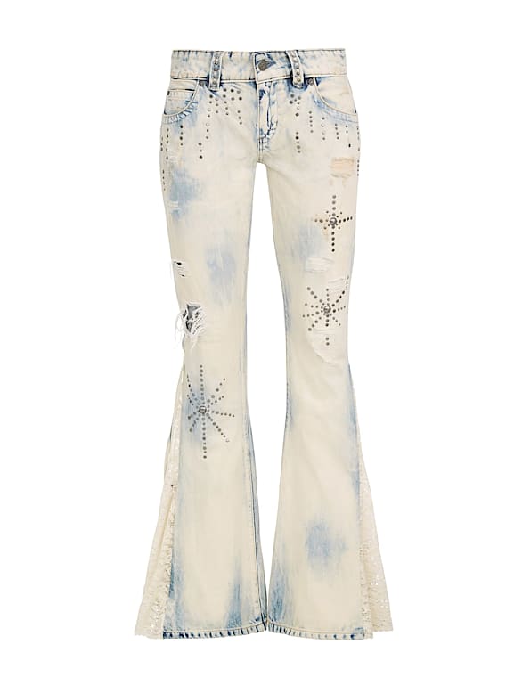 Jeans a zampa guess discount