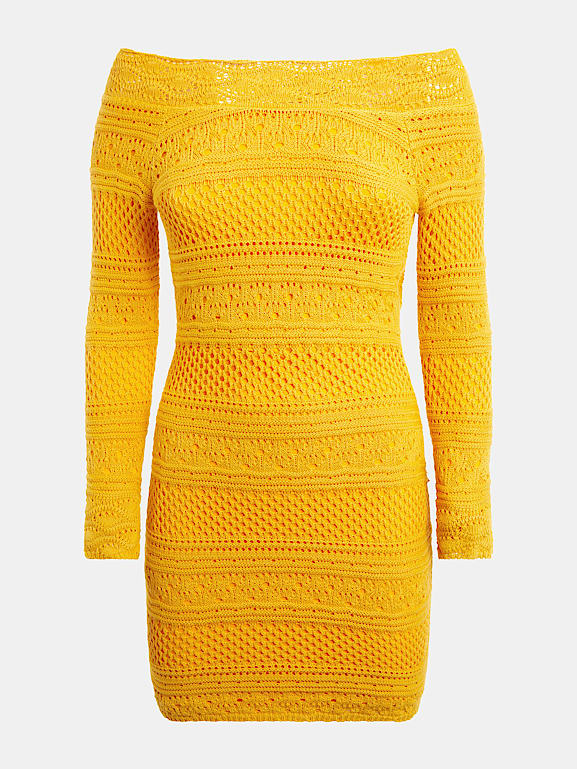Robe pull au crochet top