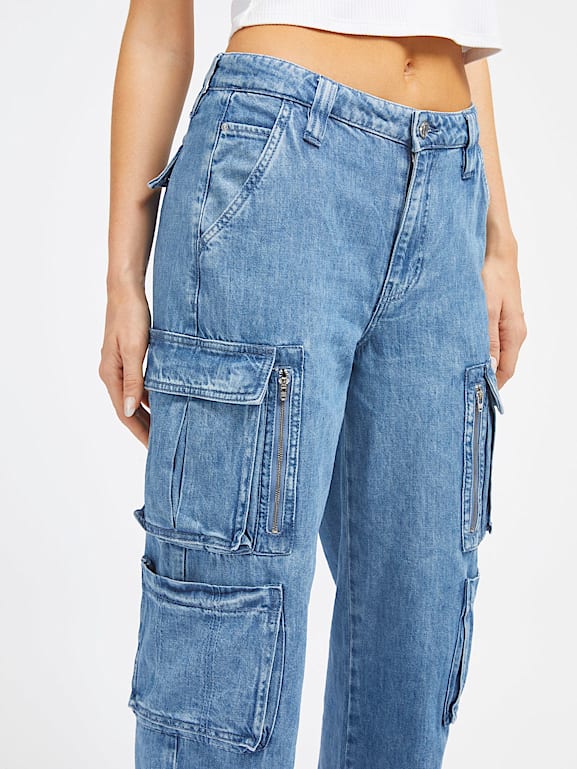 Cargo jeans denim discount