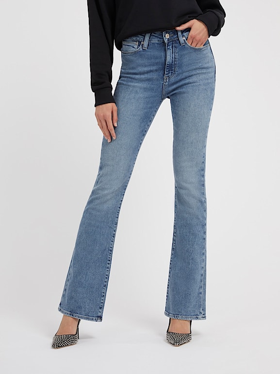 Guess flared jeans hot sale