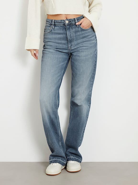 GUESS Vaqueros rectos Mujer