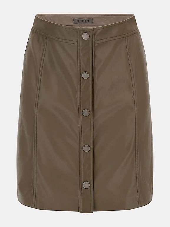 Guess pvc skirt cheap