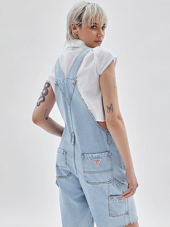 Guess salopette jeans sales