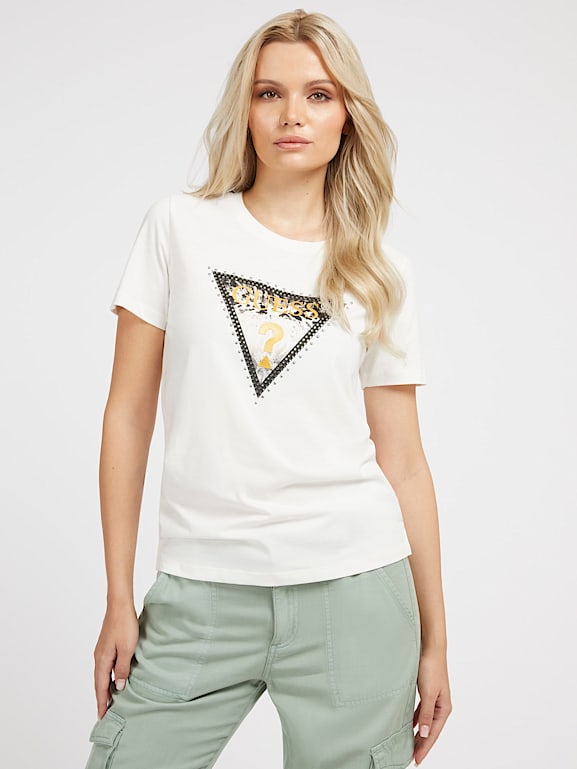 Camiseta guess triangulo new arrivals