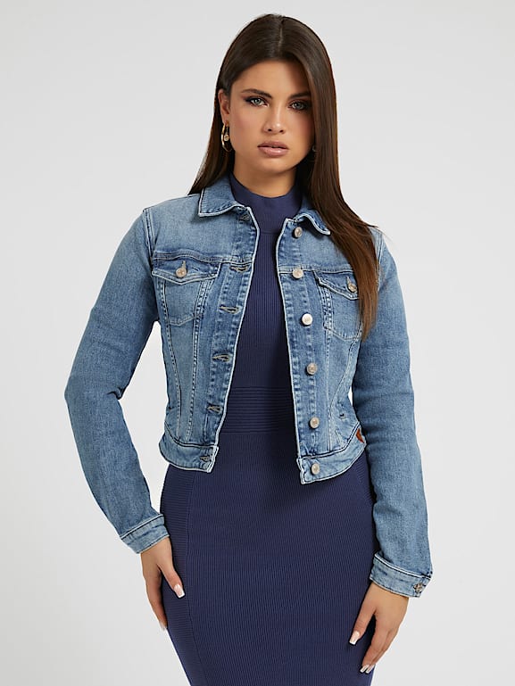 Veste jean guess hotsell femme