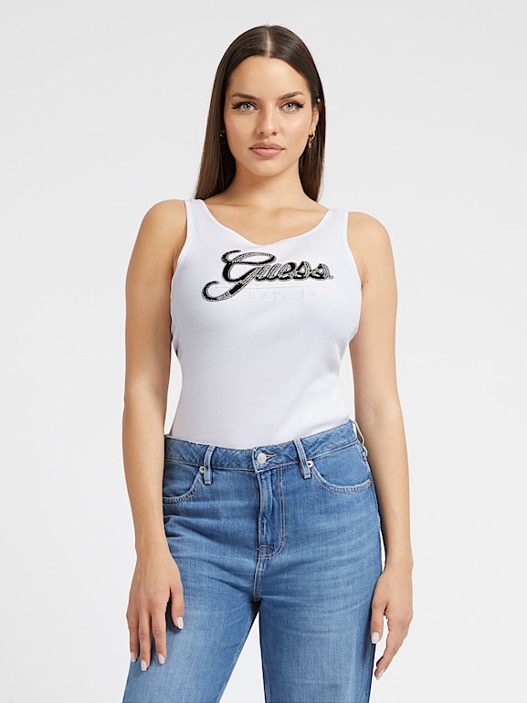 Guess tank deals tops
