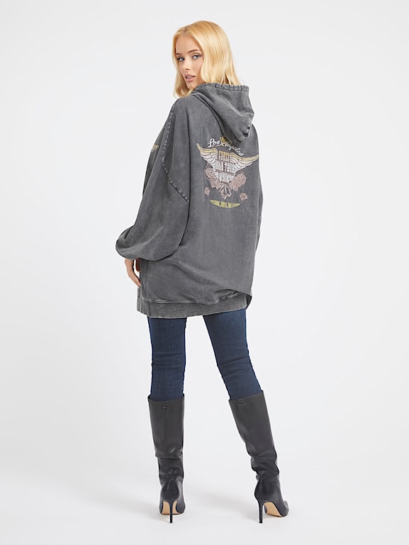 Guess hoodie dames hot sale