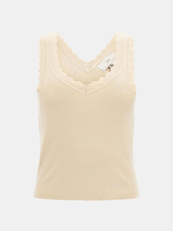 Beige sweater hotsell tank