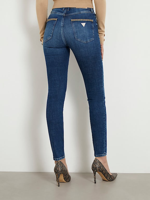 Jean guess taille haute hotsell