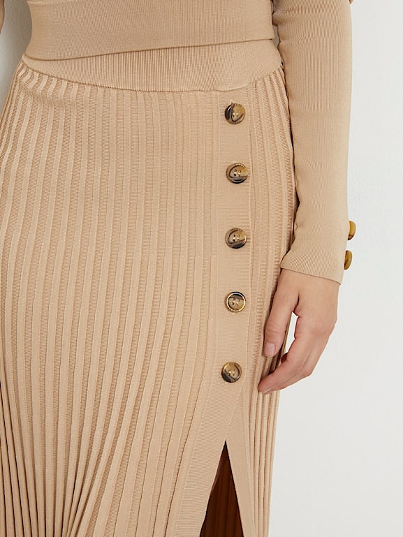 Jupe longue plissée guess sale