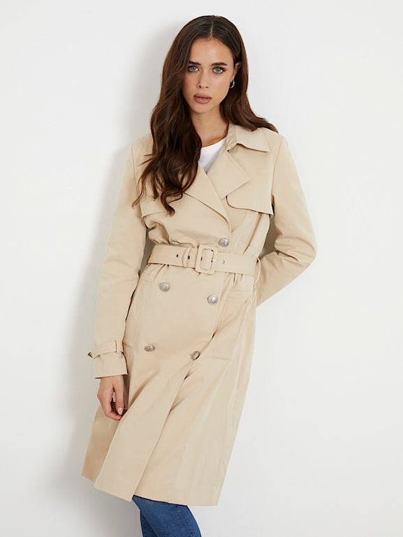 Guess duster coat clearance
