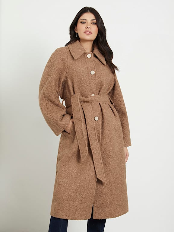 GUESS Faux fur coat Women