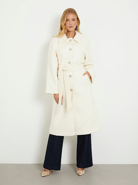Manteau fourrure guess best sale