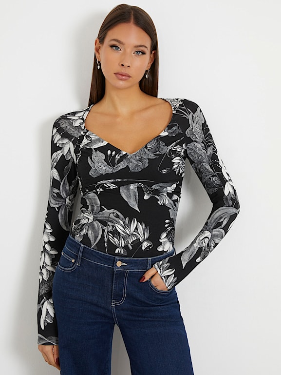 GUESS Floral print top Women