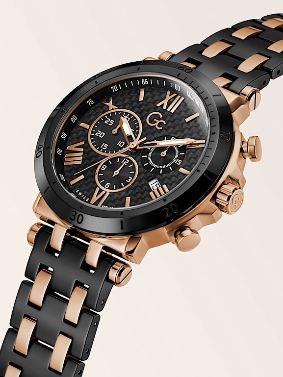 GUESS GC STEEL CHRONOGRAPH WATCH Men