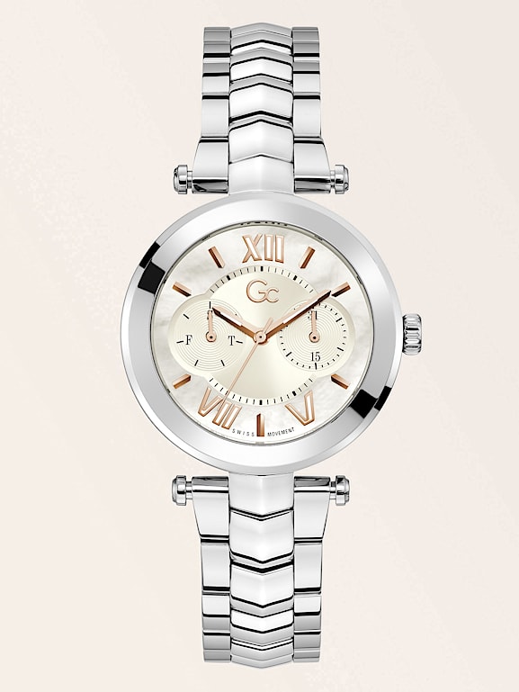 Horloge Gc Van Staal Met Datum Dames | Officiële Marciano By Guess® Website