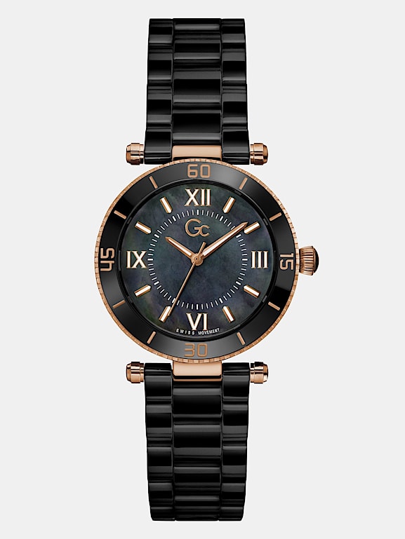 Marciano by GUESS Montre GC analogique en c ramique Femme