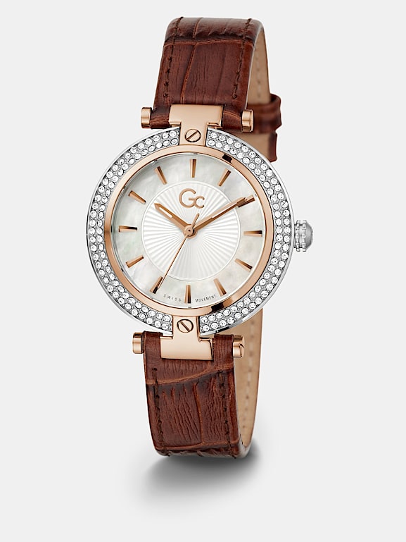 Gc leather watches shop