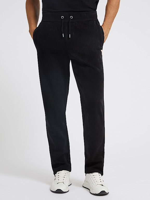 GUESS Pantalon jogging daim synth tique