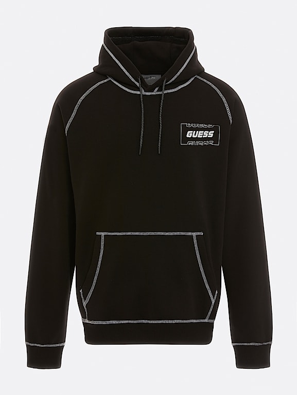 Guess hoodie black hotsell