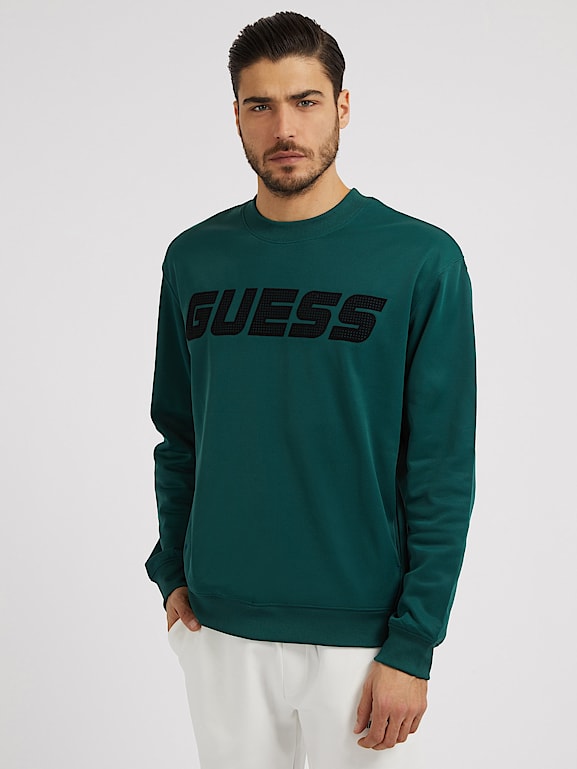 Guess new arrivals green sweatshirt