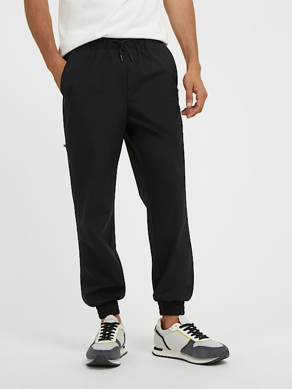 Guess black joggers hotsell