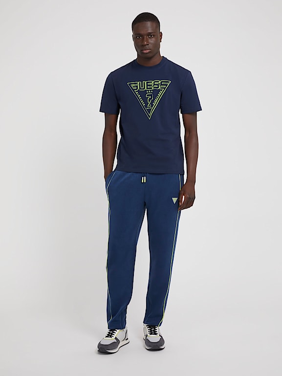 Suede jogger set new arrivals
