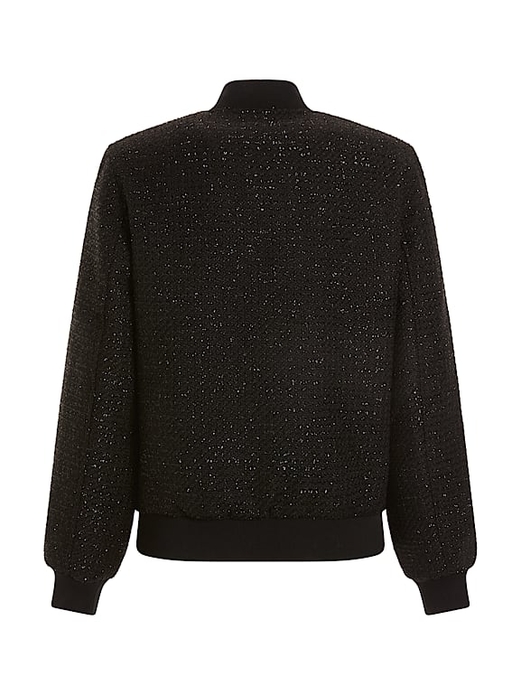 Guess sequin bomber jacket hot sale