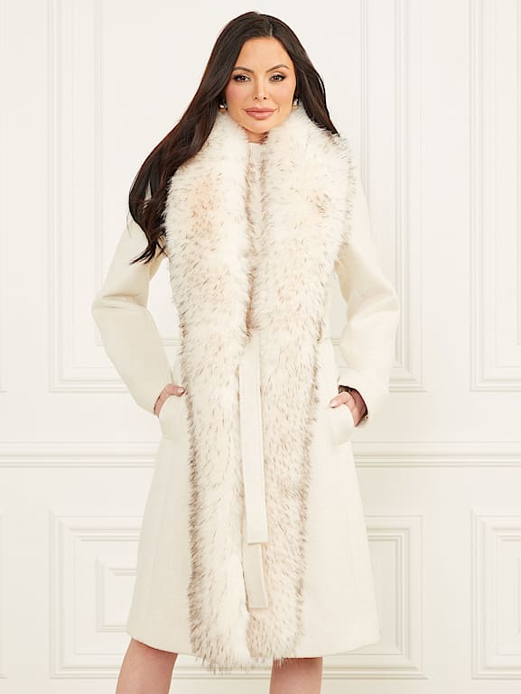 MARCIANO by GUESS® Valerie Wool-Blend Coat