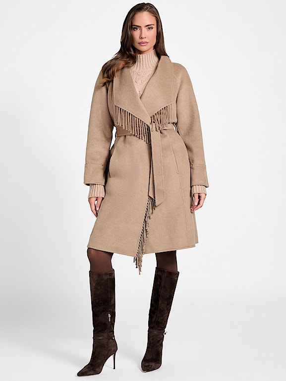 MARCIANO by GUESS® Liliana Wool-Blend Coat