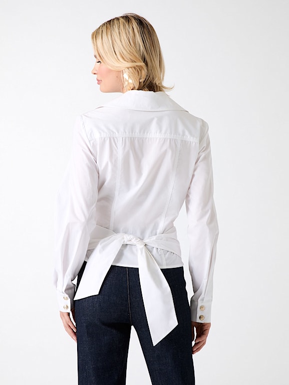 MARCIANO by GUESS® Corinne Poplin Blouse