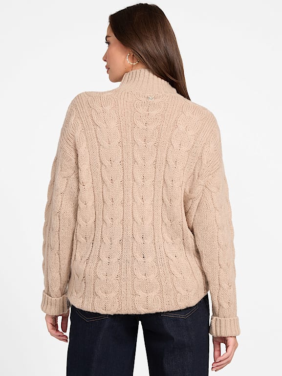 トップス cpcampany knit sweater MARCIANO by GUESS® Aida Maxi Cable-Knit Sweater