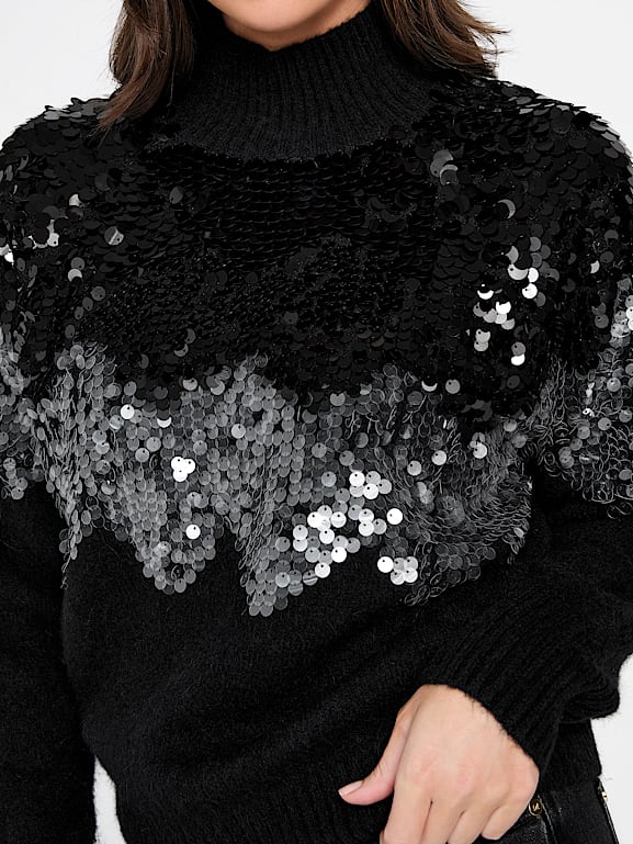 MARCIANO by GUESS® Sibilla Sequin Sweater