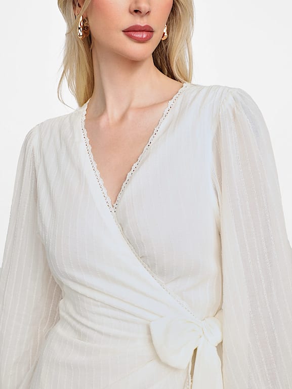 MARCIANO by GUESS® Eco Elsa Wrap Dress