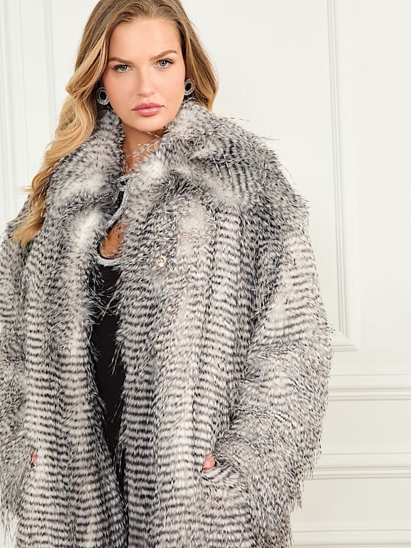MARCIANO by GUESS® Jeannette Faux-Fur Coat