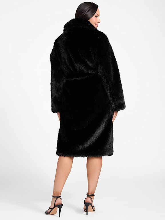 24-25 ウルブズ 12番 クニャ MARCIANO by GUESS® Liliana Wool-Blend Coat