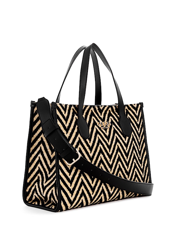 GUESS® Silvana Chevron Tote